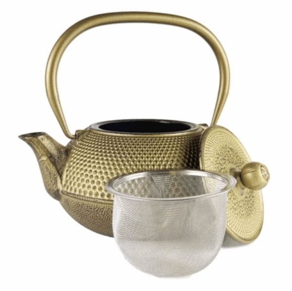 Théière en fonte "Dorée" capacité 800ml – Image 2