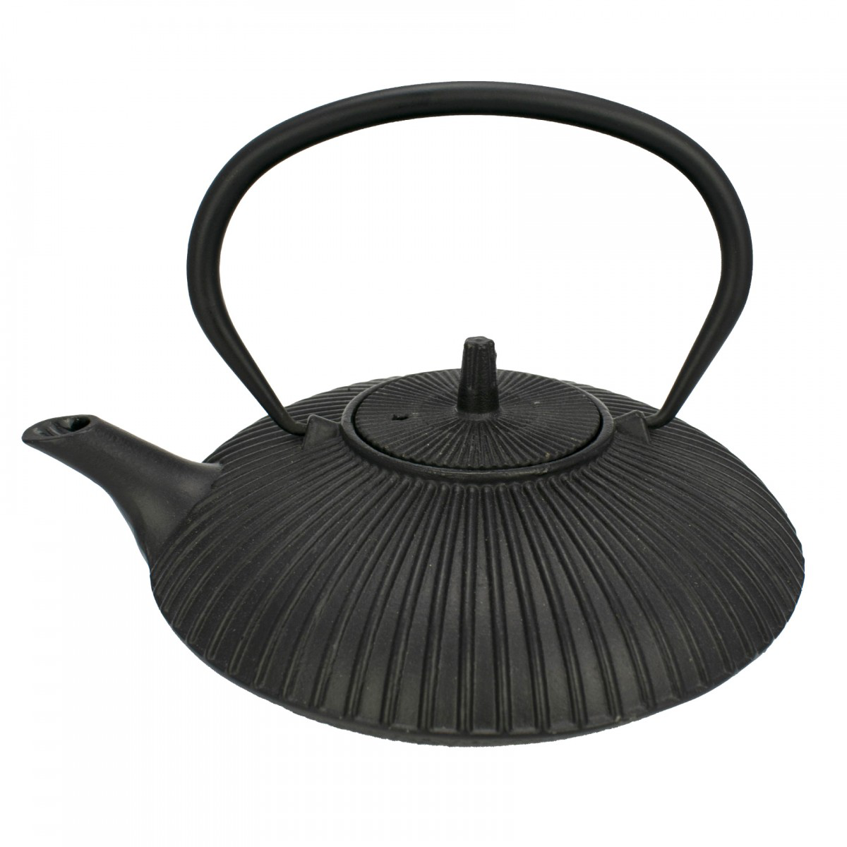 Mini Théière En Fonte De 50 Ml - Design Compact, Finition Noire - Pour Infusion Et Décoration